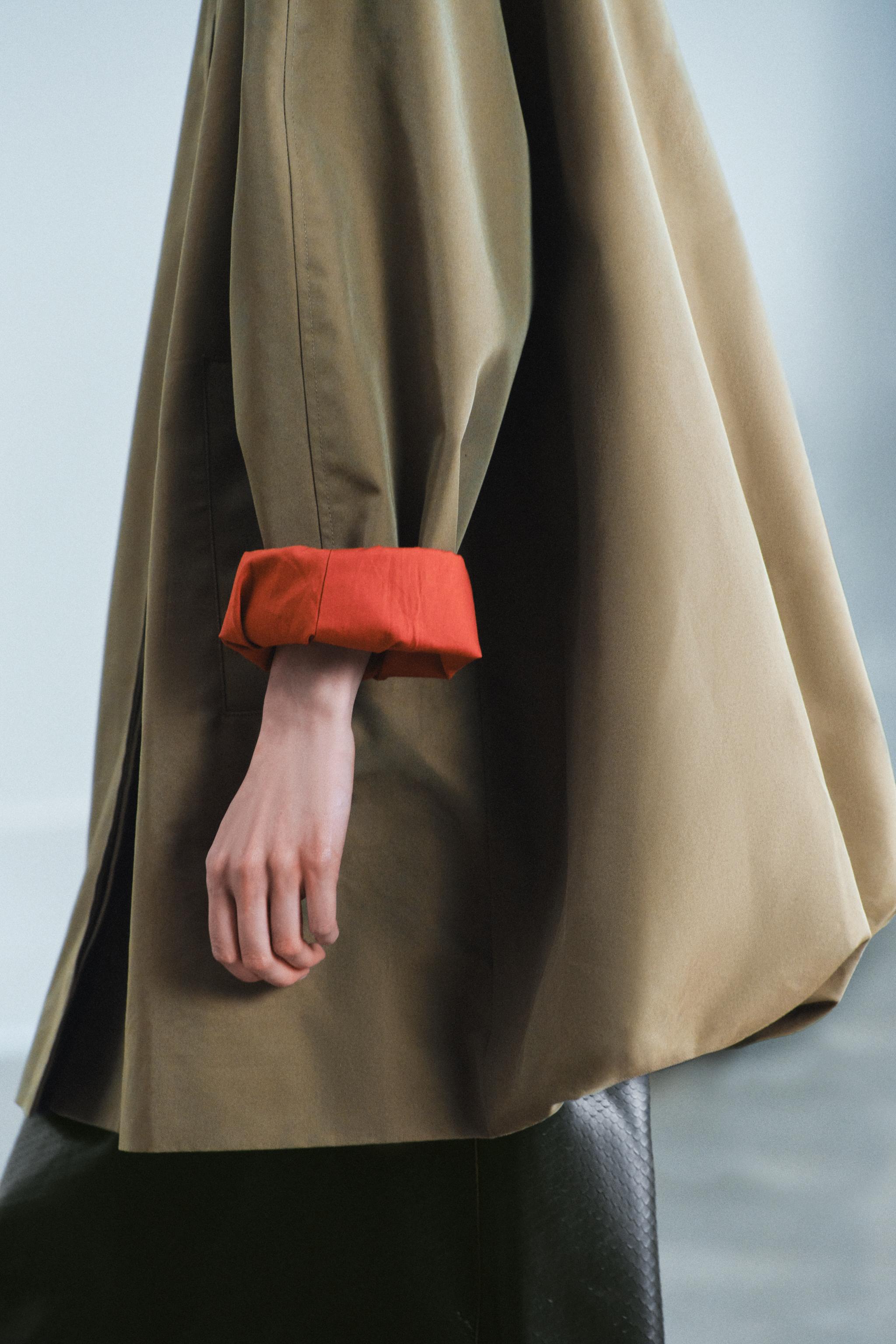 Zara ZW COLLECTION SU GEÇİRMEZ BALON CEKET görsel 4
