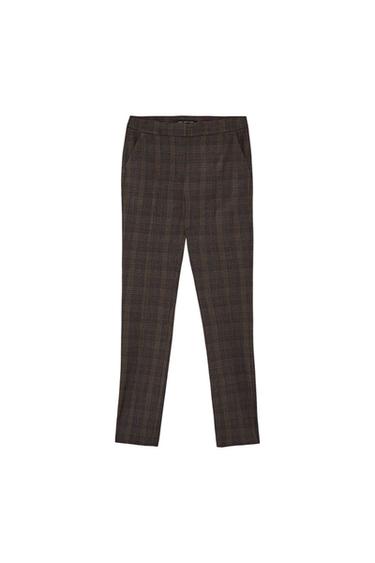 CHECKED TROUSERS