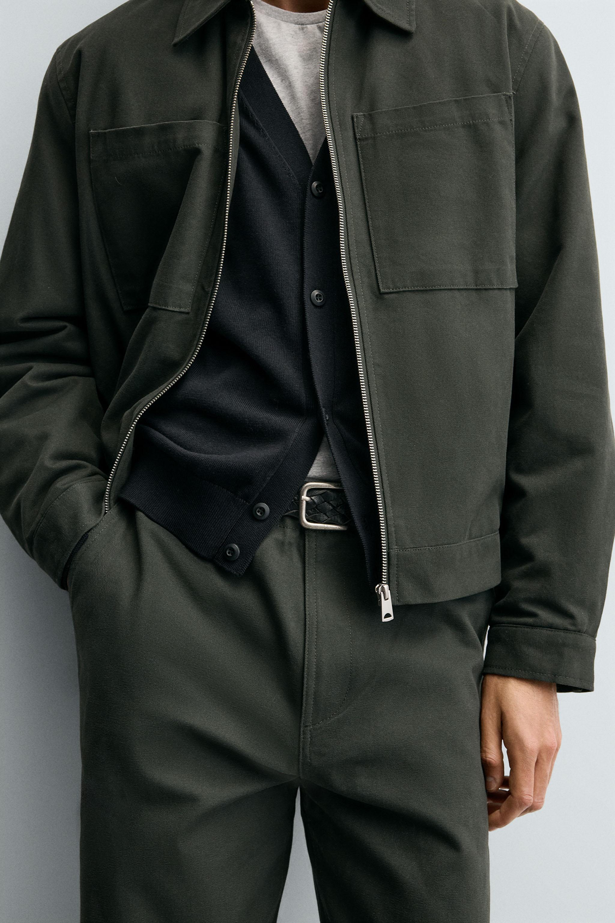 CANVAS TEXTURED PANTS