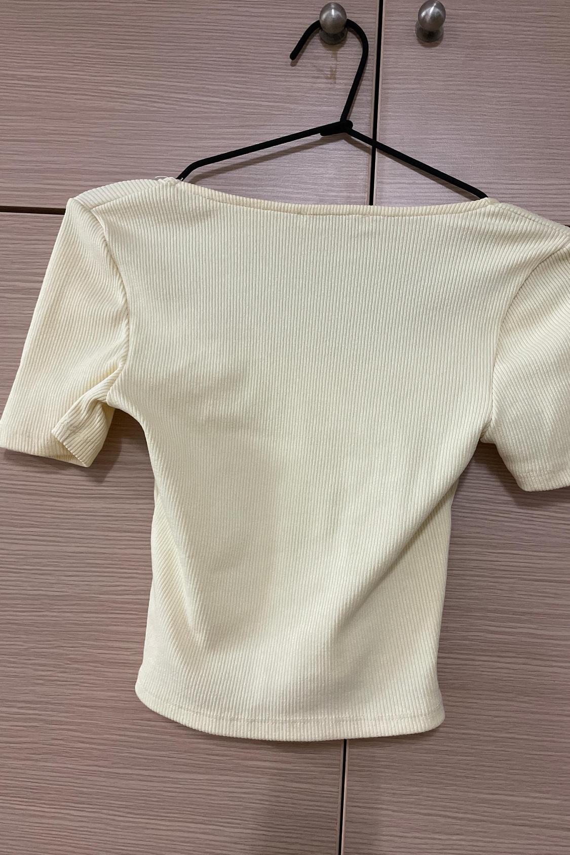 SQUARE NECK T-SHIRT - Image 3