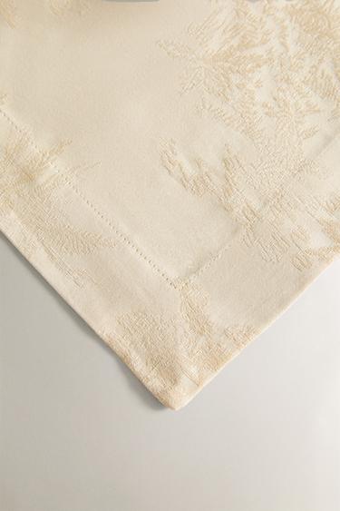 JACQUARD HORSE TABLECLOTH - Beige by Zara - Image 2