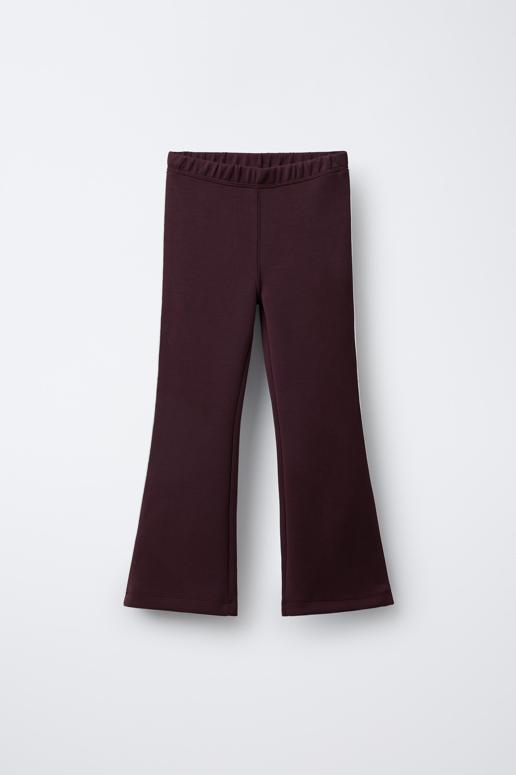 PANTALON FLARE AVEC MODAL LISERÉS CONTRASTE
