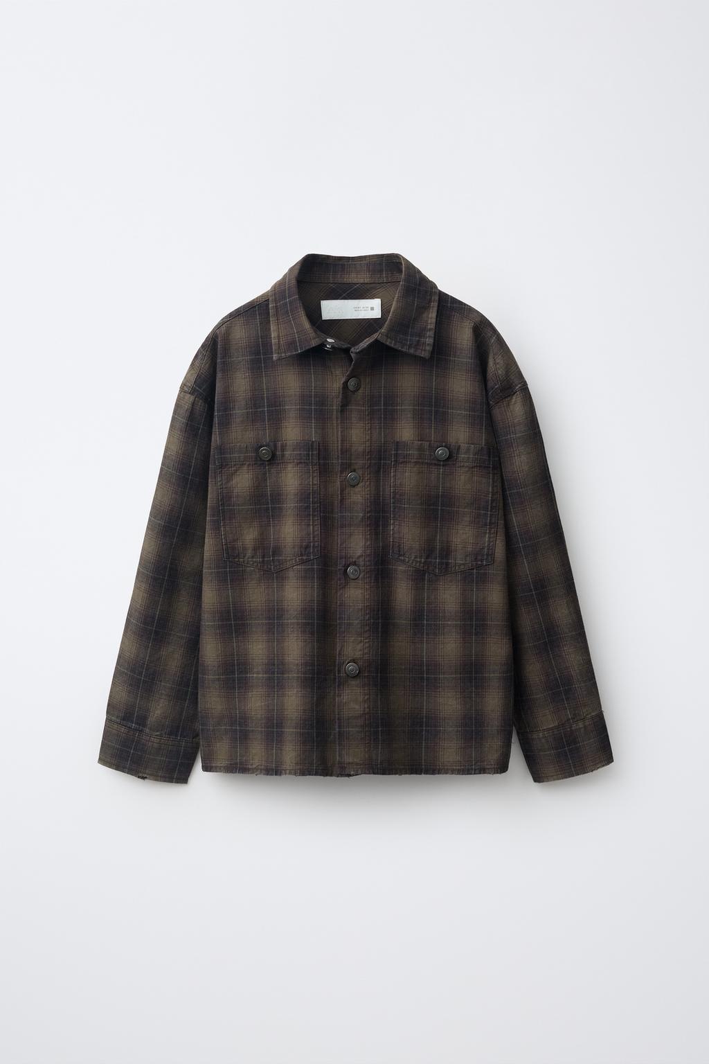 CHECK PRINT SHIRT