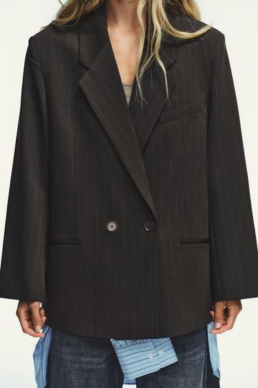 BLAZER OVERSIZE RAYA DIPLOMÁTICA - Marrón de Zara