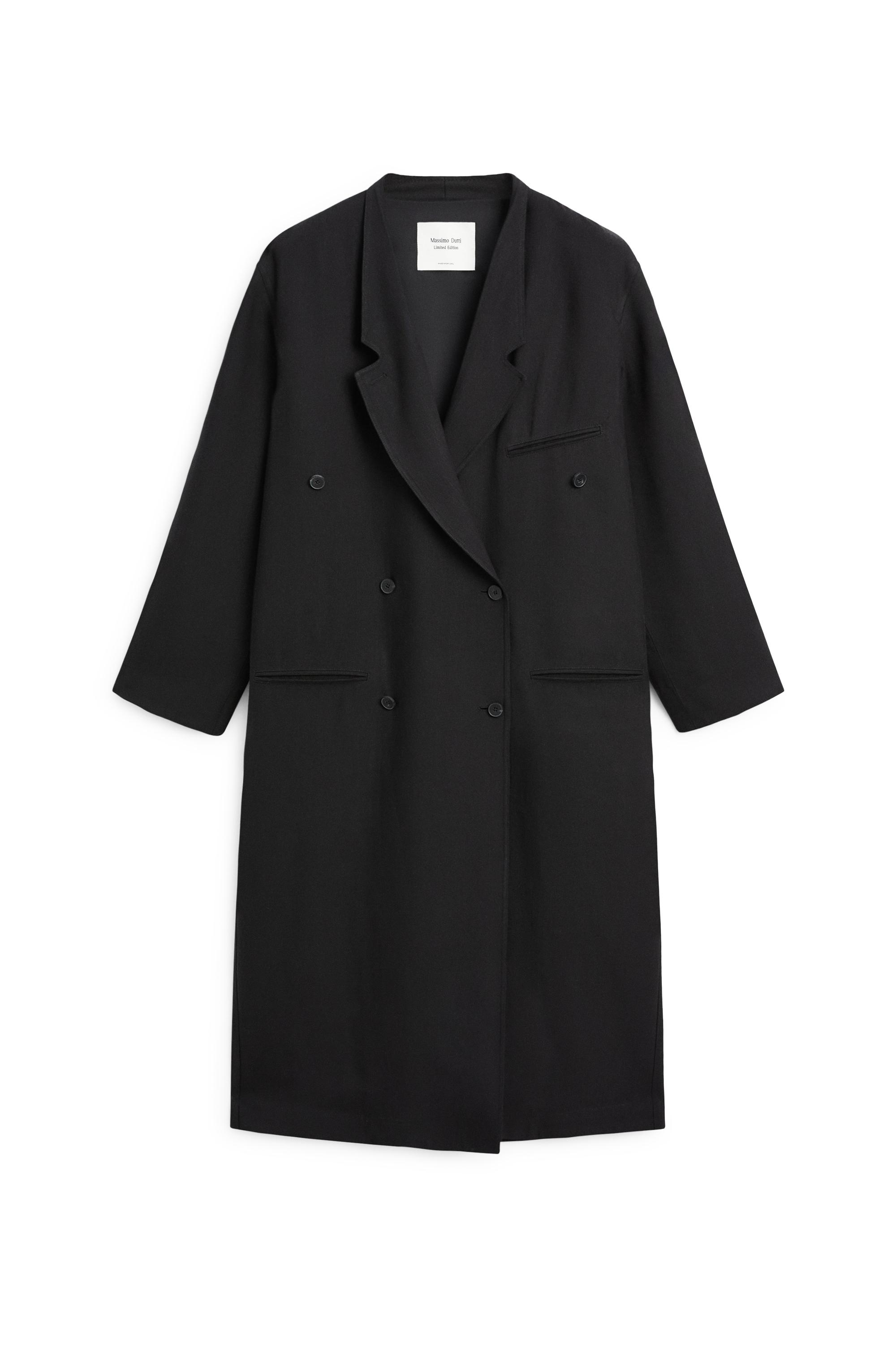 Long double-breasted trench coat - LIMITED EDITION