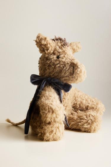 Zara KIDS' HORSE PLUSH TOY X THE ANIMALS OBSERVATORY - Brown