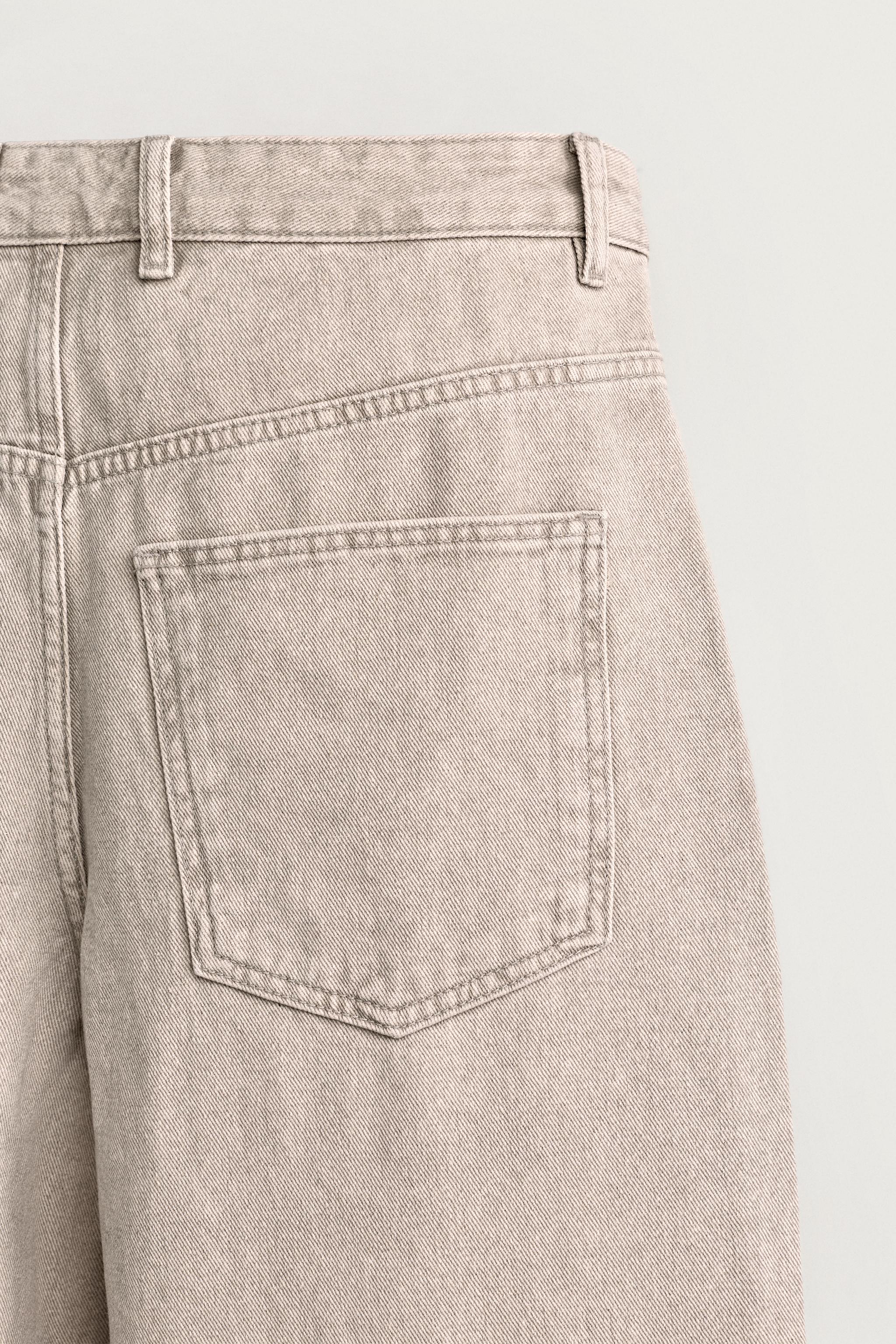 Мужские брюки Zara HORSE PRINT BALLOON FIT PANTS — фото 10