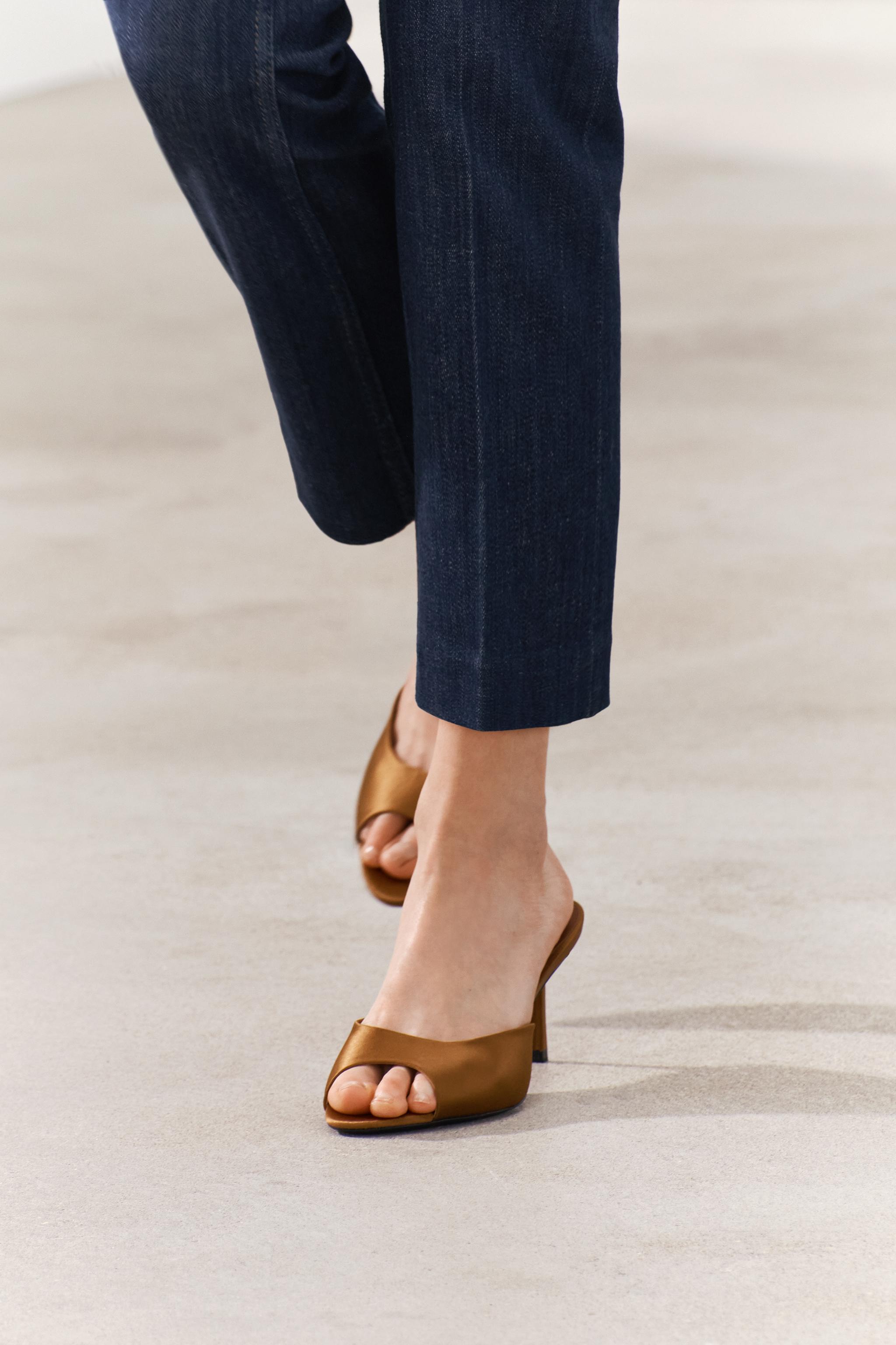 Zara best sale heeled mules