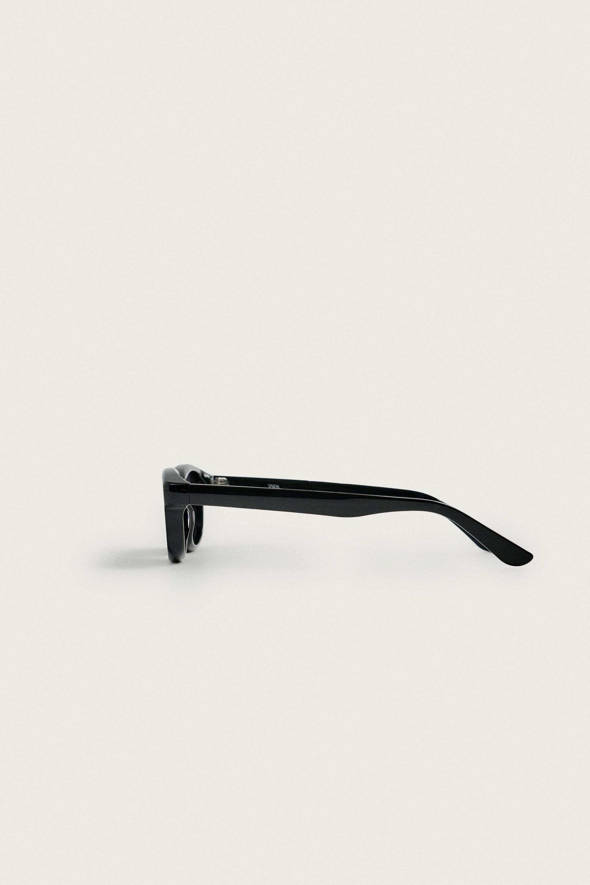 AARON LEVINE X ZARA OVAL SUNGLASSES