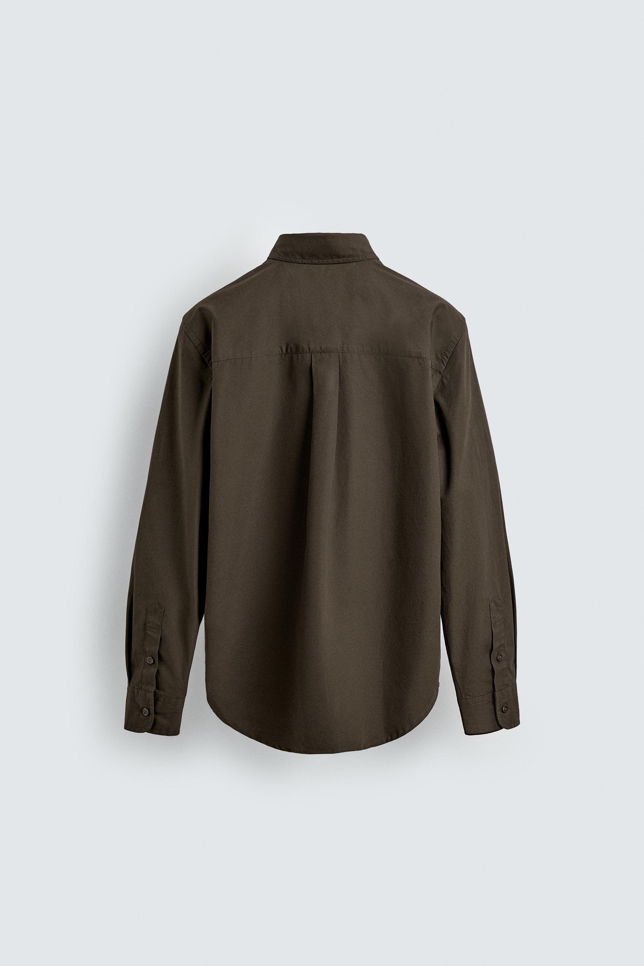 REGULAR FIT POPLIN SHIRT