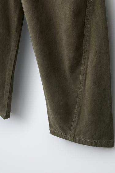 PANTALON BALLON - Kaki de Zara - Image 3