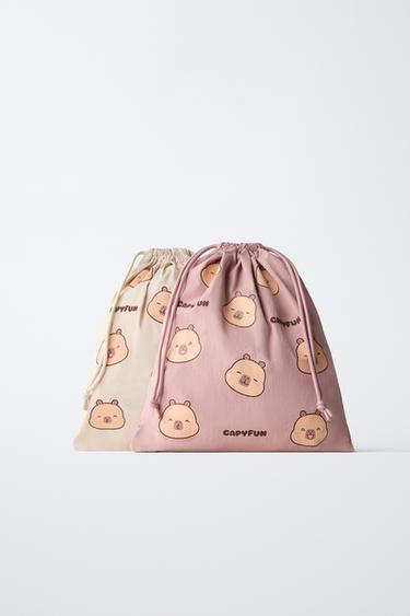 SET DE SACS CAPYBARA CAPIFUN © - Rose de Zara - Image 0