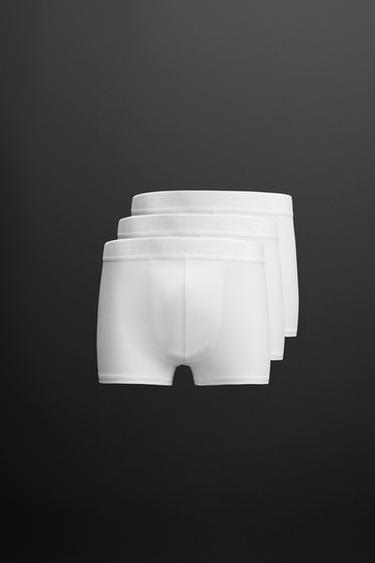 Zara 3-PACK COMBINATION BOXERS - White