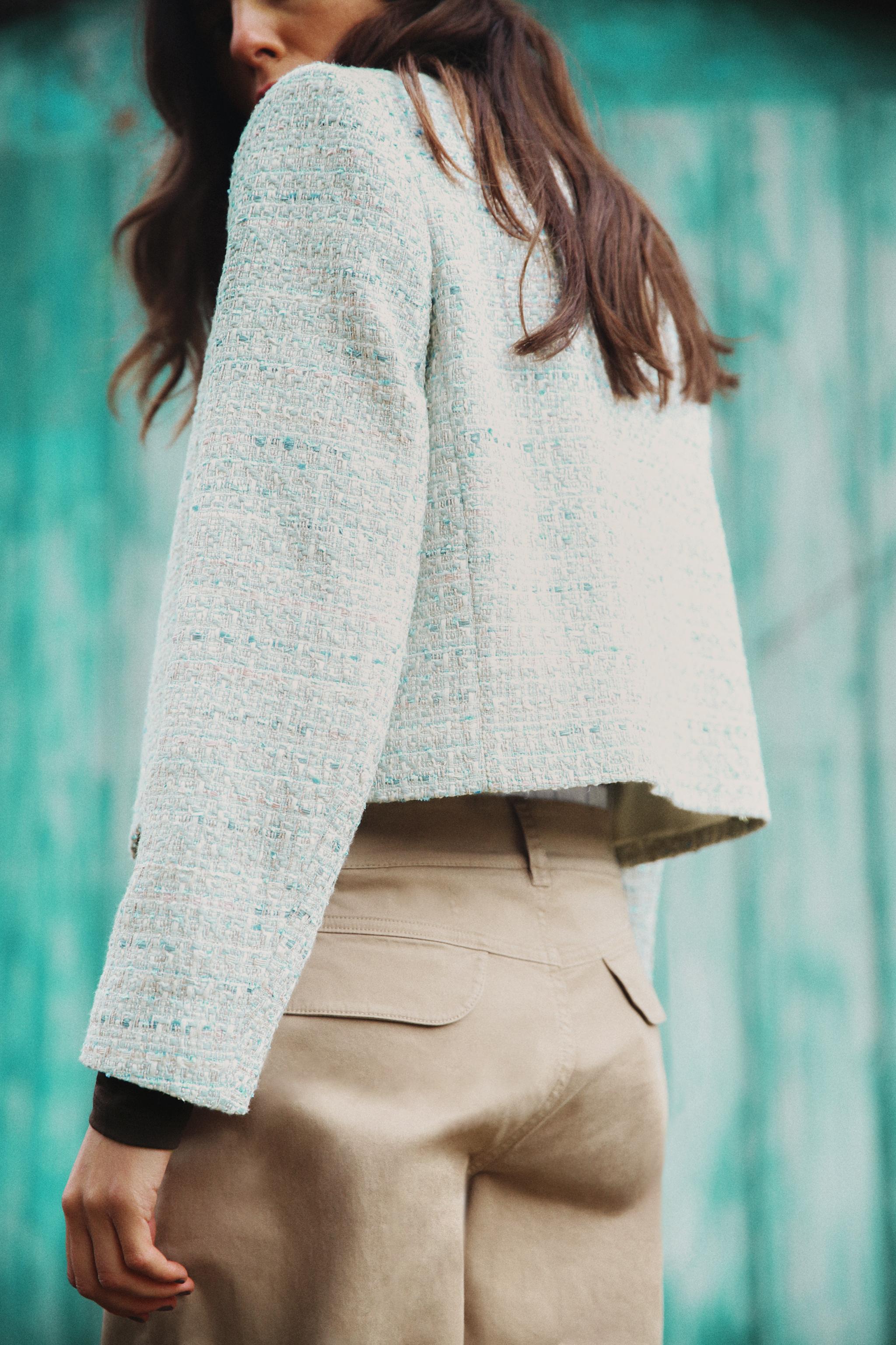 SHORT TEXTURED JACKET