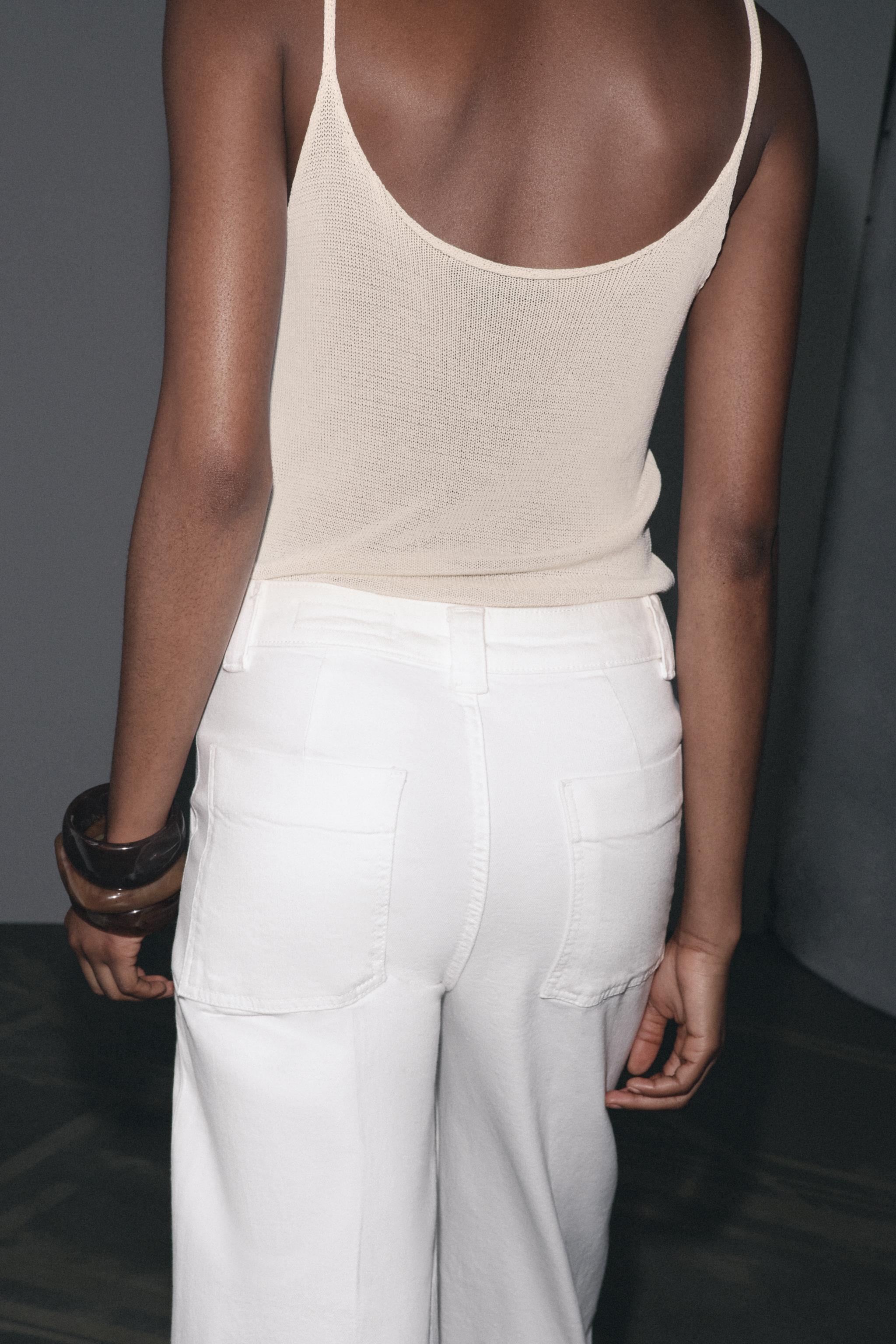 STRAPPY KNIT TOP