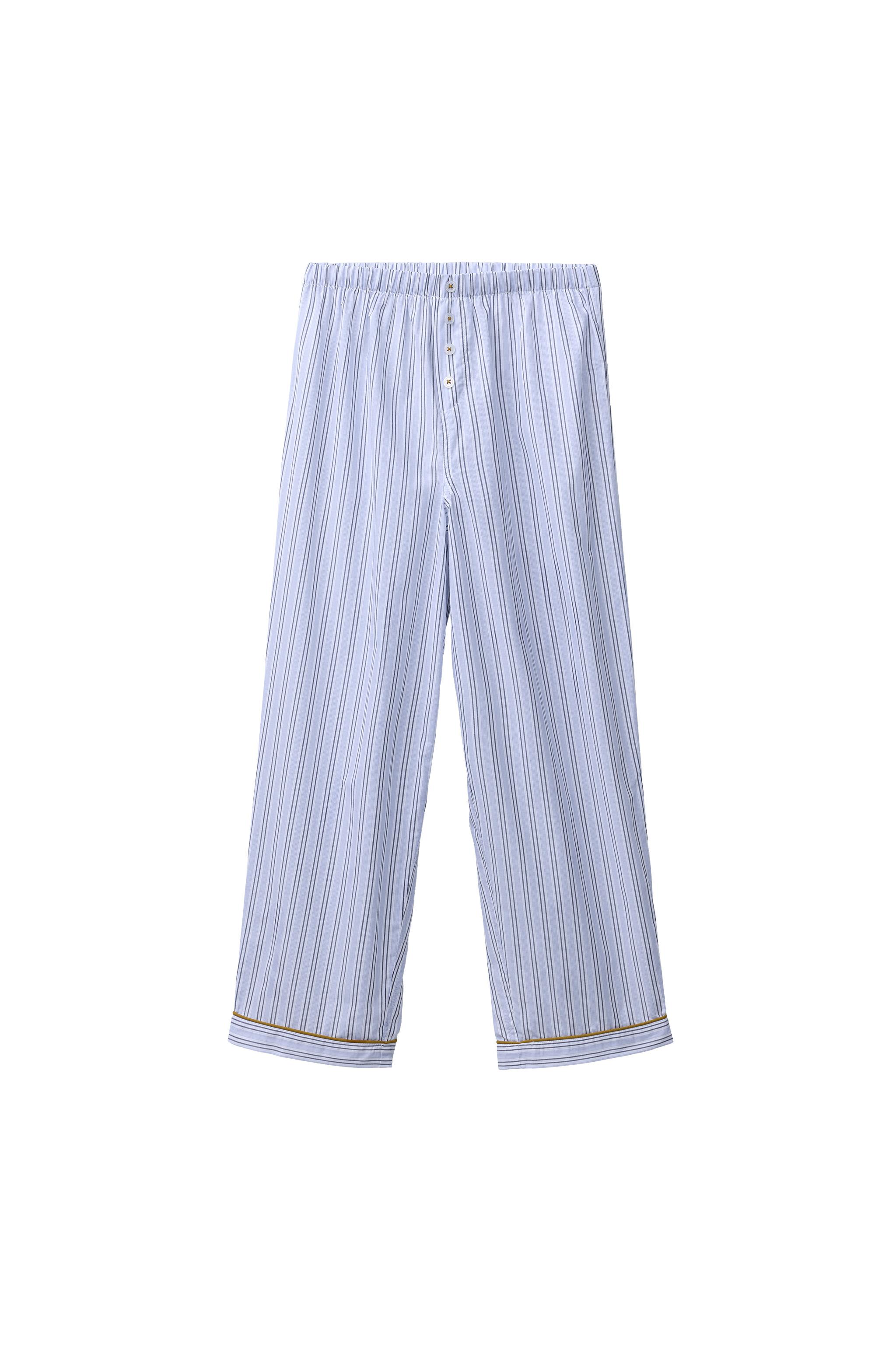 LIMITED EDITION ストライプ柄パジャマパンツ - ストライプ | ZARA