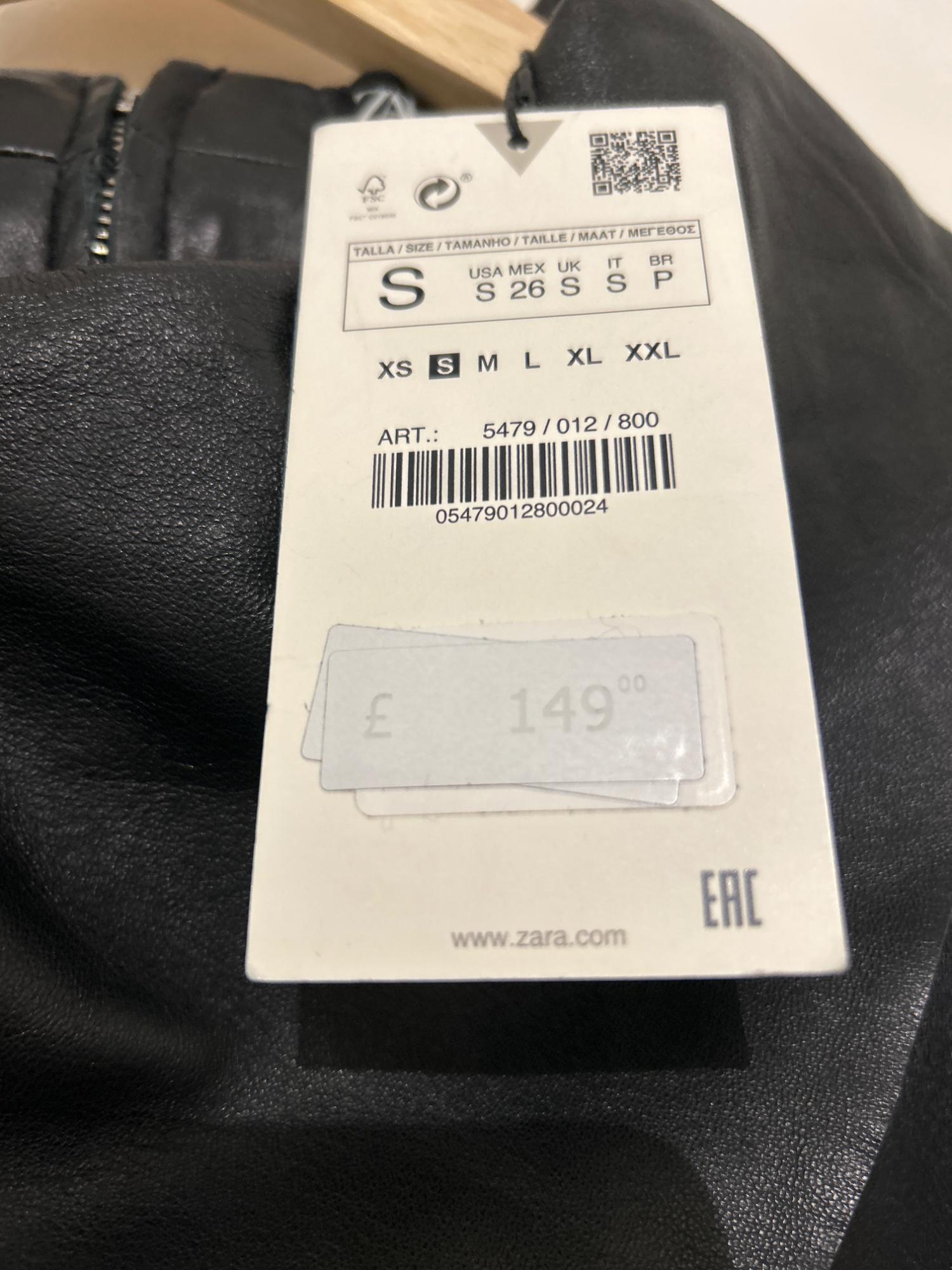 LEATHER DRESS WITH SCARF DETAIL