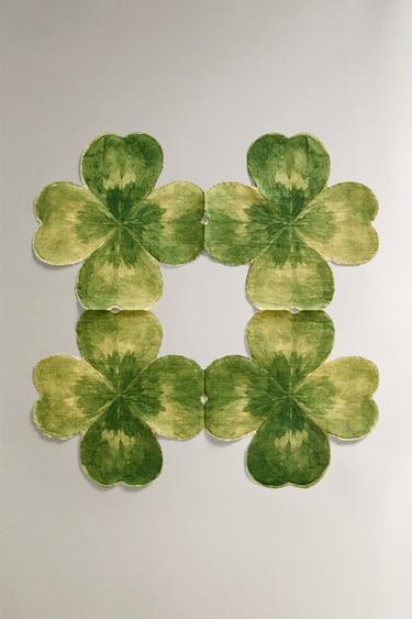 PACK SERVIETTES PAPIER TRÈFLE (LOT DE 20) - VERT de Zara - Image 1