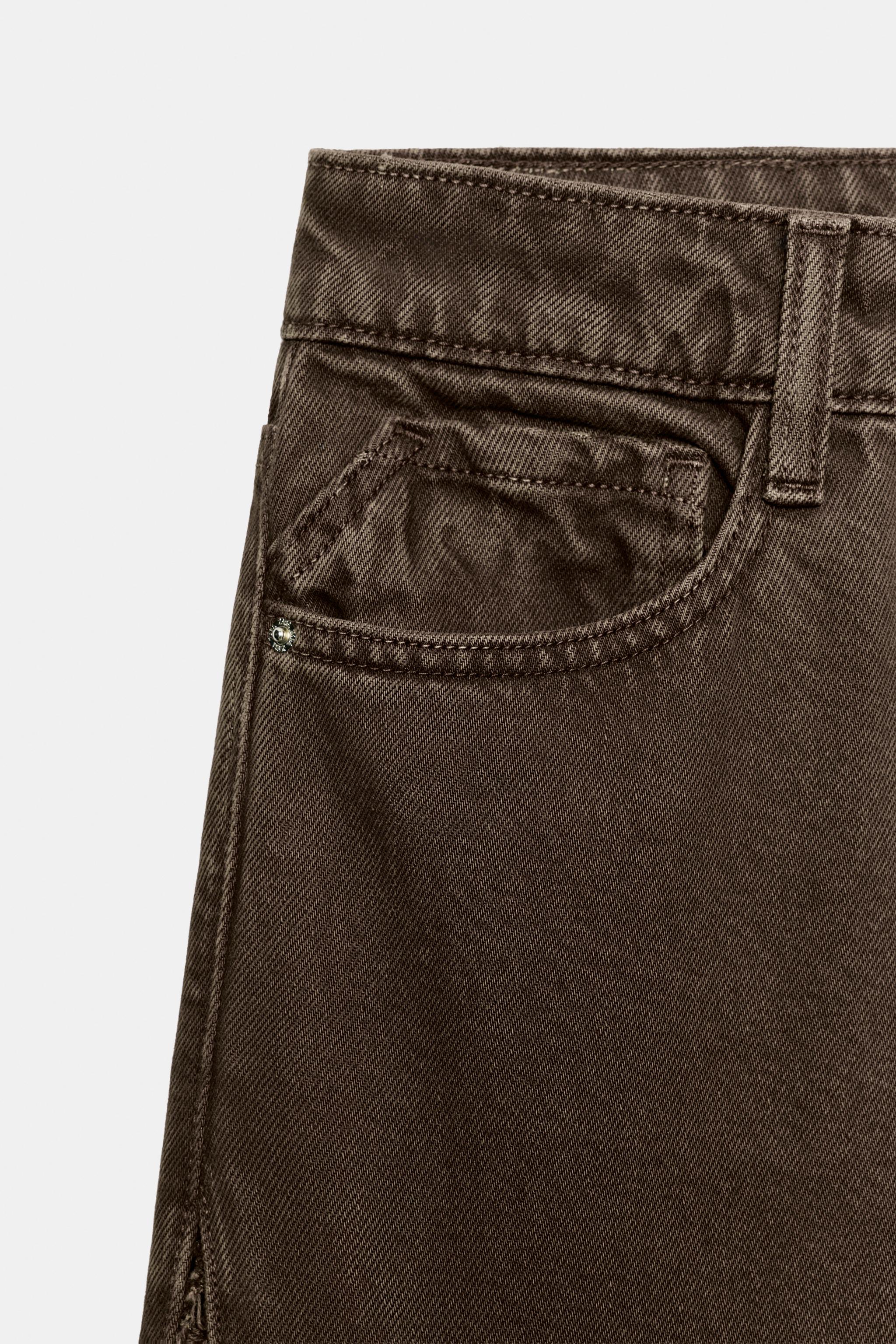 Z1975 LOOSE FIT MID-RISE CROCHET JEANS