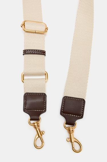 CROSSBODY STRAP FOR BAG - Chocolate by Zara - Image 1