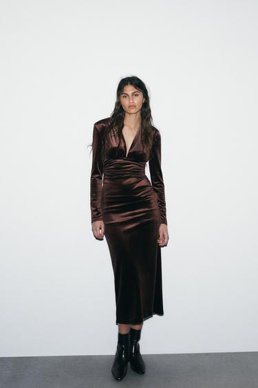 Women's Winter Dresses | ZARA United States Women's Winter Dresses | ZARA United States
