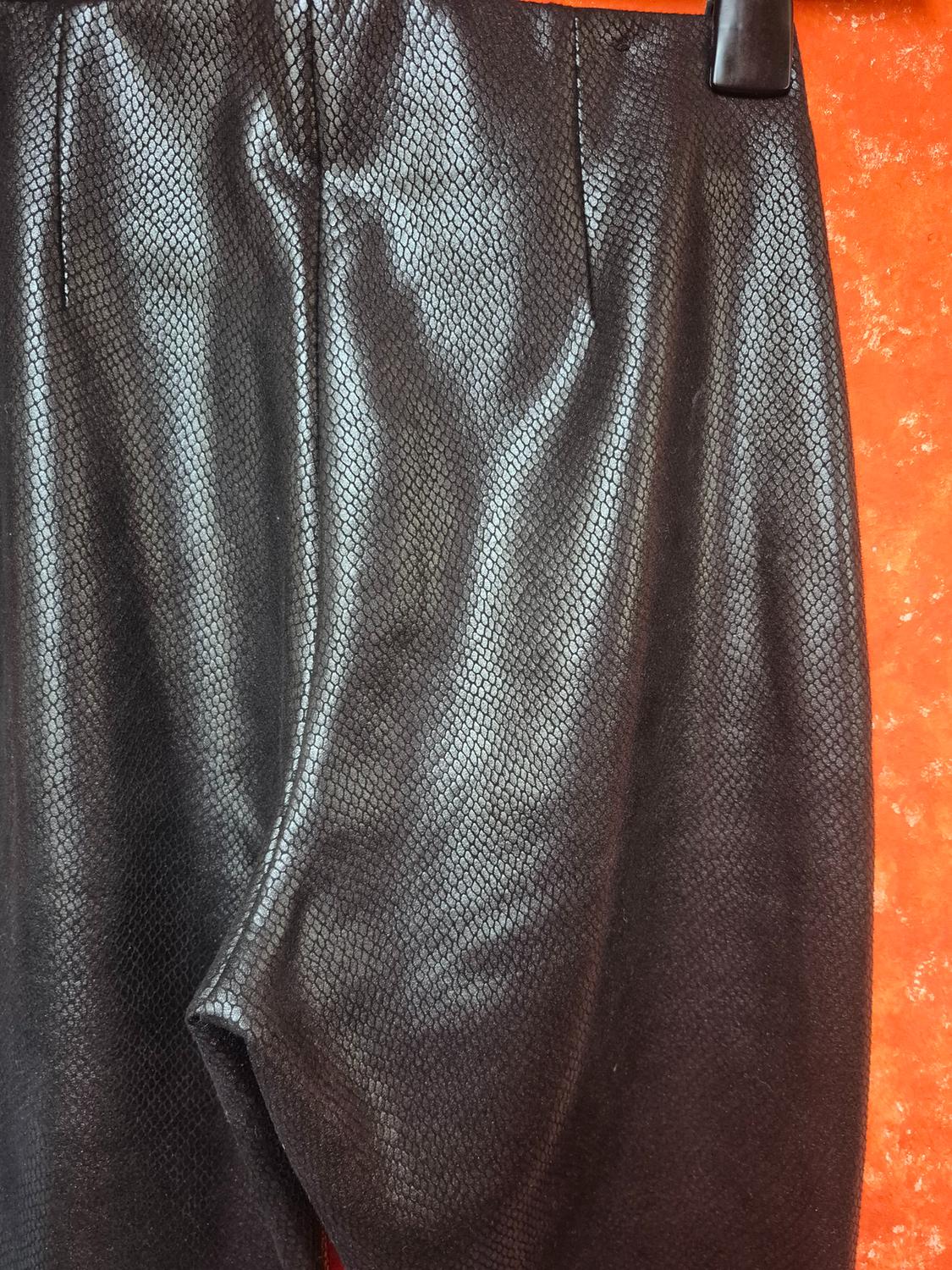 BONDED LEGGINGS WITH SNAKESKIN PRINT - Image 3