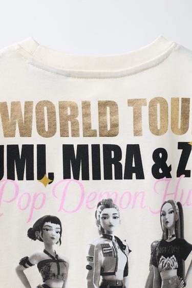 T-SHIRT KPOP DEMON HUNTERS™ NETFLIX © - Écru de Zara - Image 3