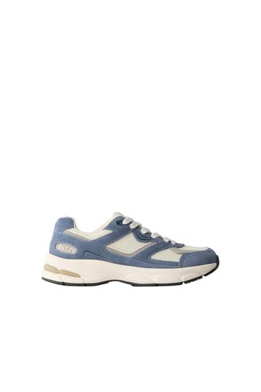 MULTI-PIECE TRAINERS - Blue by Zara