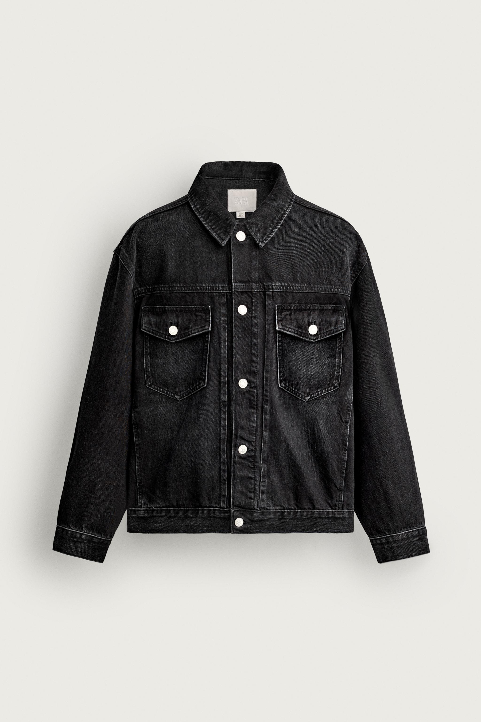 オーバーサイズフィット デニムジャケット - インディゴブルー | ZARA