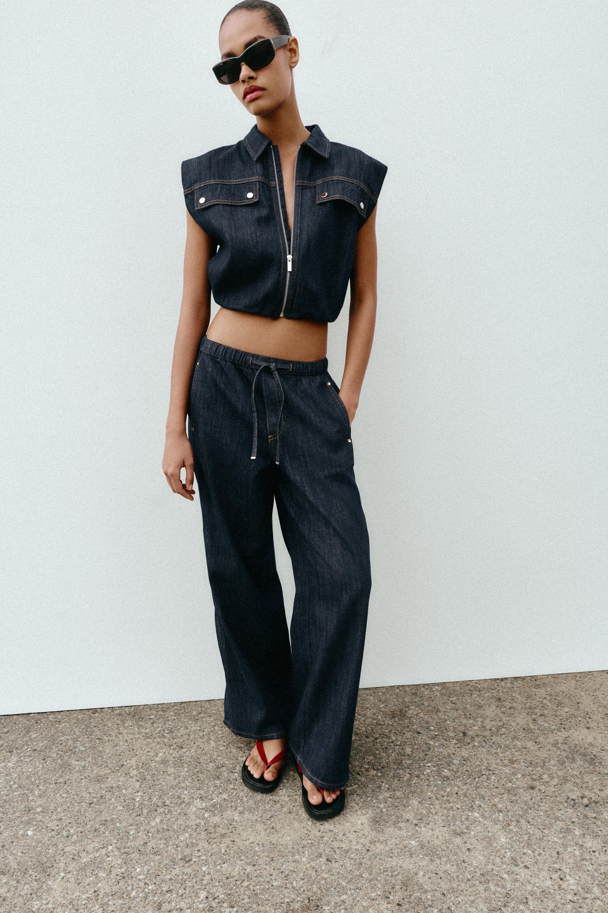 Z1975 MID-RISE WIDE LEG JOGGER JEANS