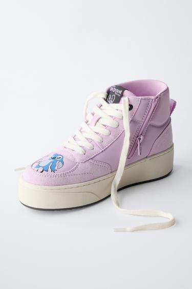 LILO & STITCH © DISNEY HIGH-TOP SNEAKERS - Purple by Zara - Image 2