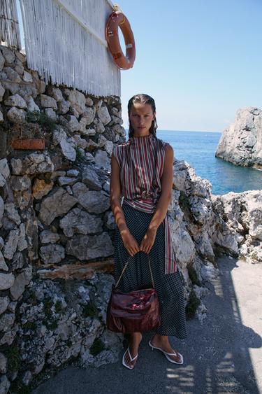 BOLSO TOTE HOMBRO CON SOLAPA