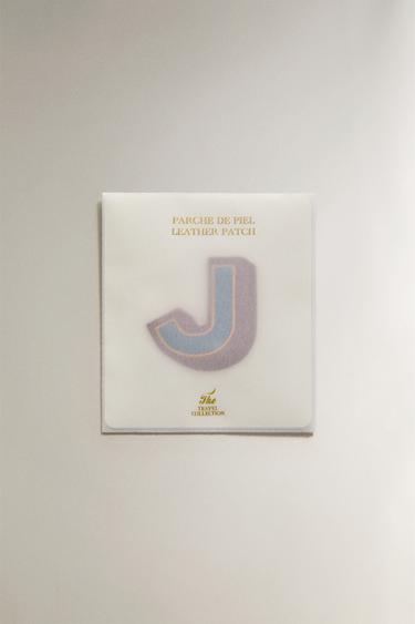 PATCH EN CUIR LETTRE J - Multicolore de Zara - Image 3