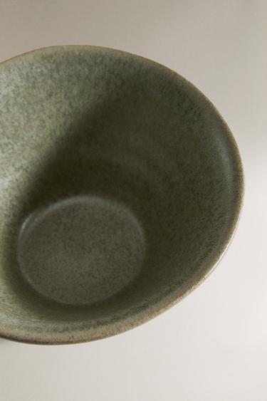TERRACOTTA BOWL - GREENISH by Zara - Image 2