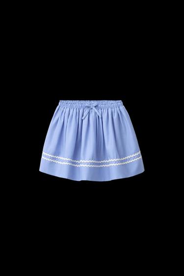 BERMUDA-HOSENROCK MIT ONDULINA - Indigoblau von Zara - Bild 0