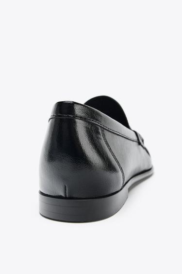 SOFT GATHERED LOAFERS - Black by Zara - Image 5