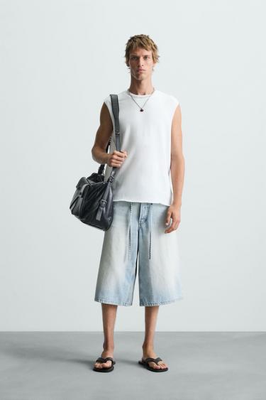 IRREGULAR KNIT TANK TOP - White by Zara - Image 0