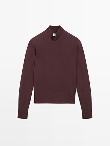 Zara Wool mock turtleneck knit sweater - STUDIO - various - Image 0