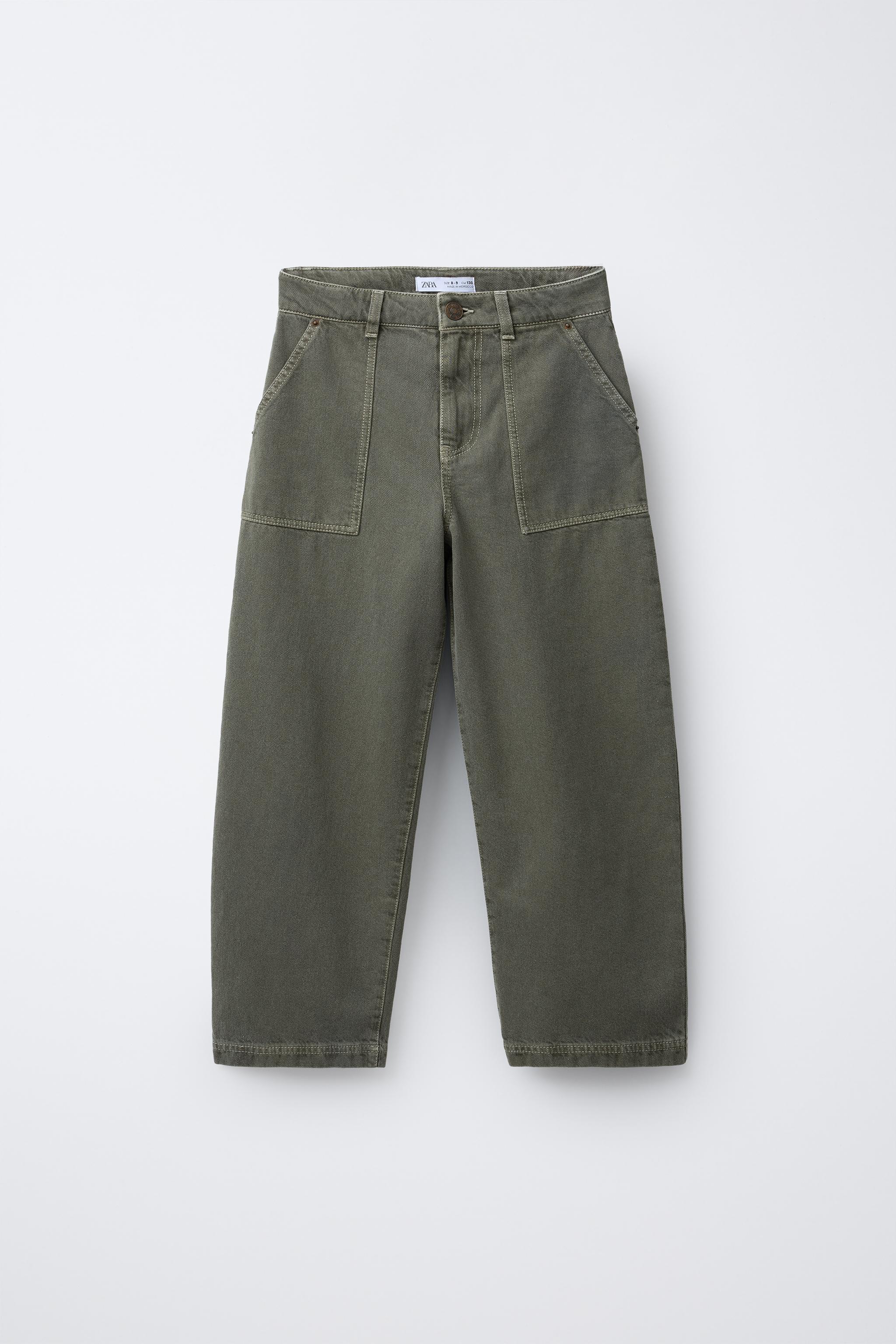 パンツ ZARA carpenter trousers Zara Carpenter Pants Navy Size 30 | eBay