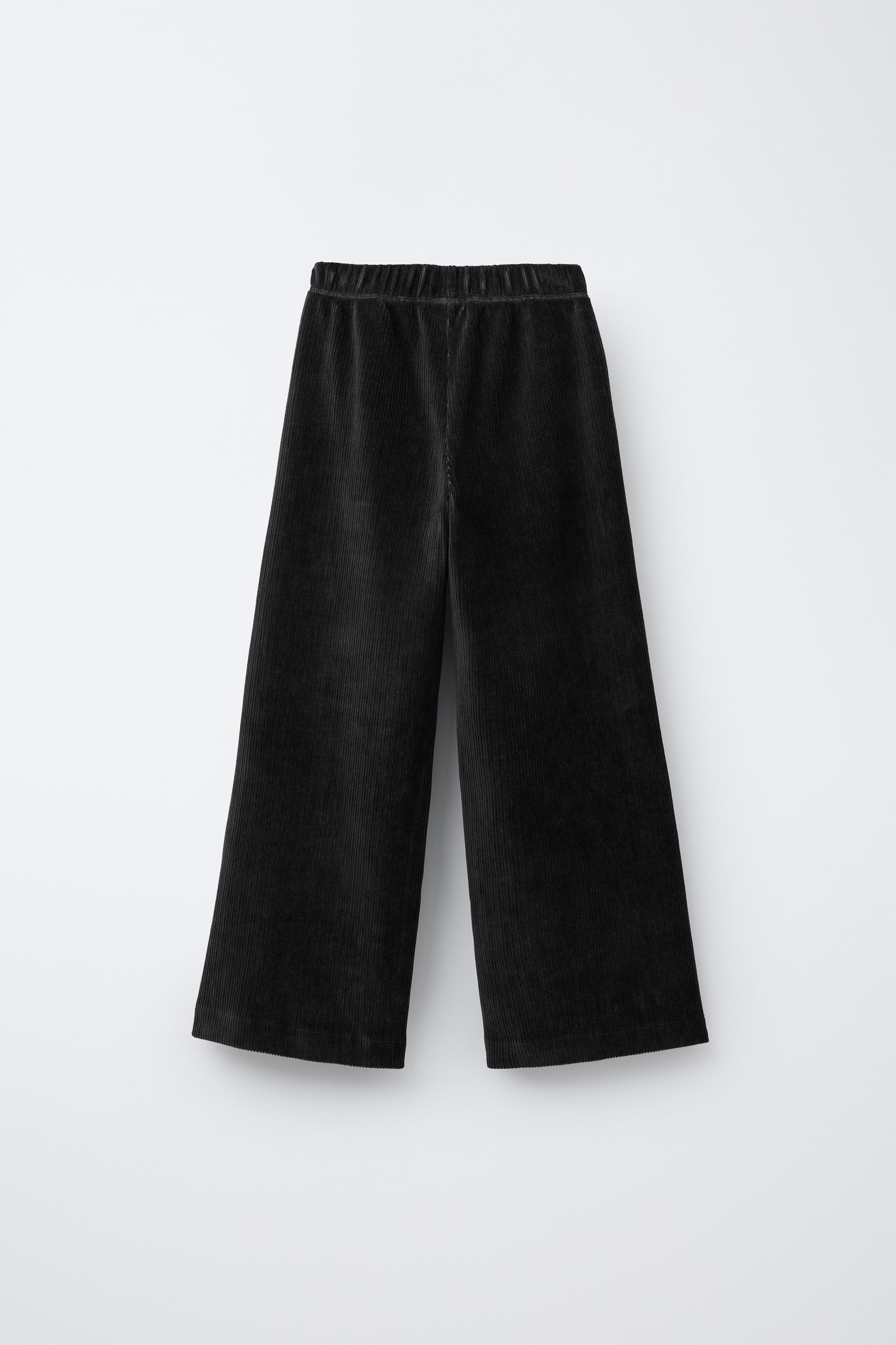 WIDE LEG CORDUROY PANTS