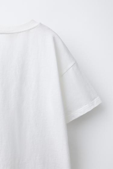 T-SHIRT IMPRIMÉ CHEVAL - Écru de Zara - Image 3