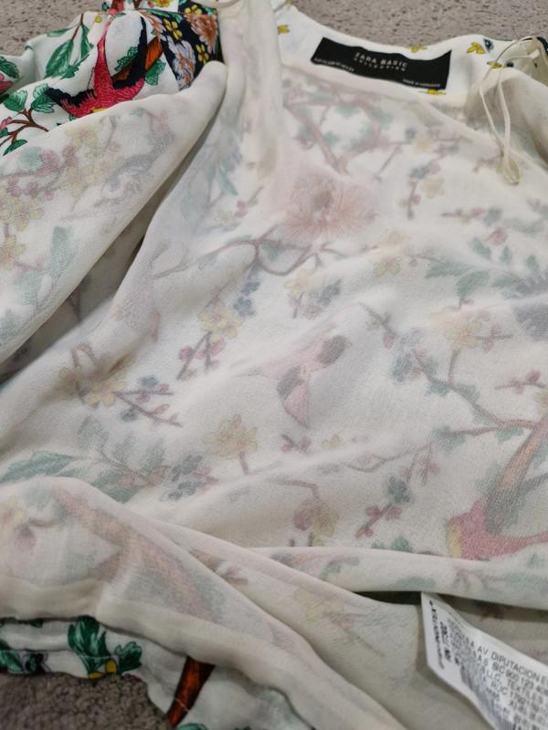 FLORAL CROPPED JACKET - Image 7