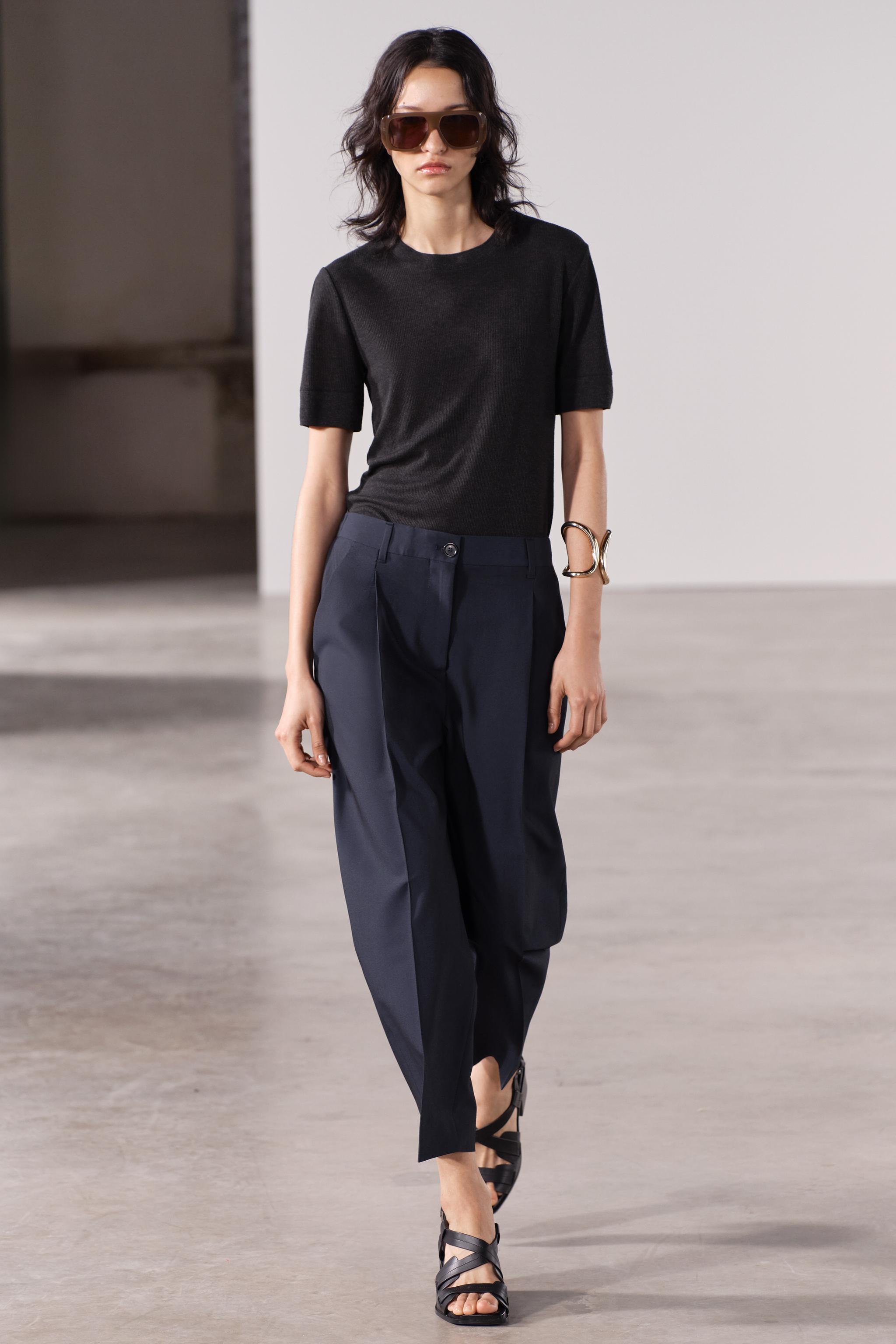 PLEATED PANTS ZW COLLECTION