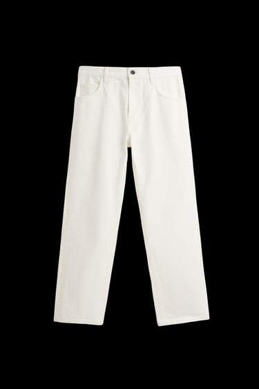 SLIM FIT LIMITED EDITION JEANS - White by Zara - Image 0