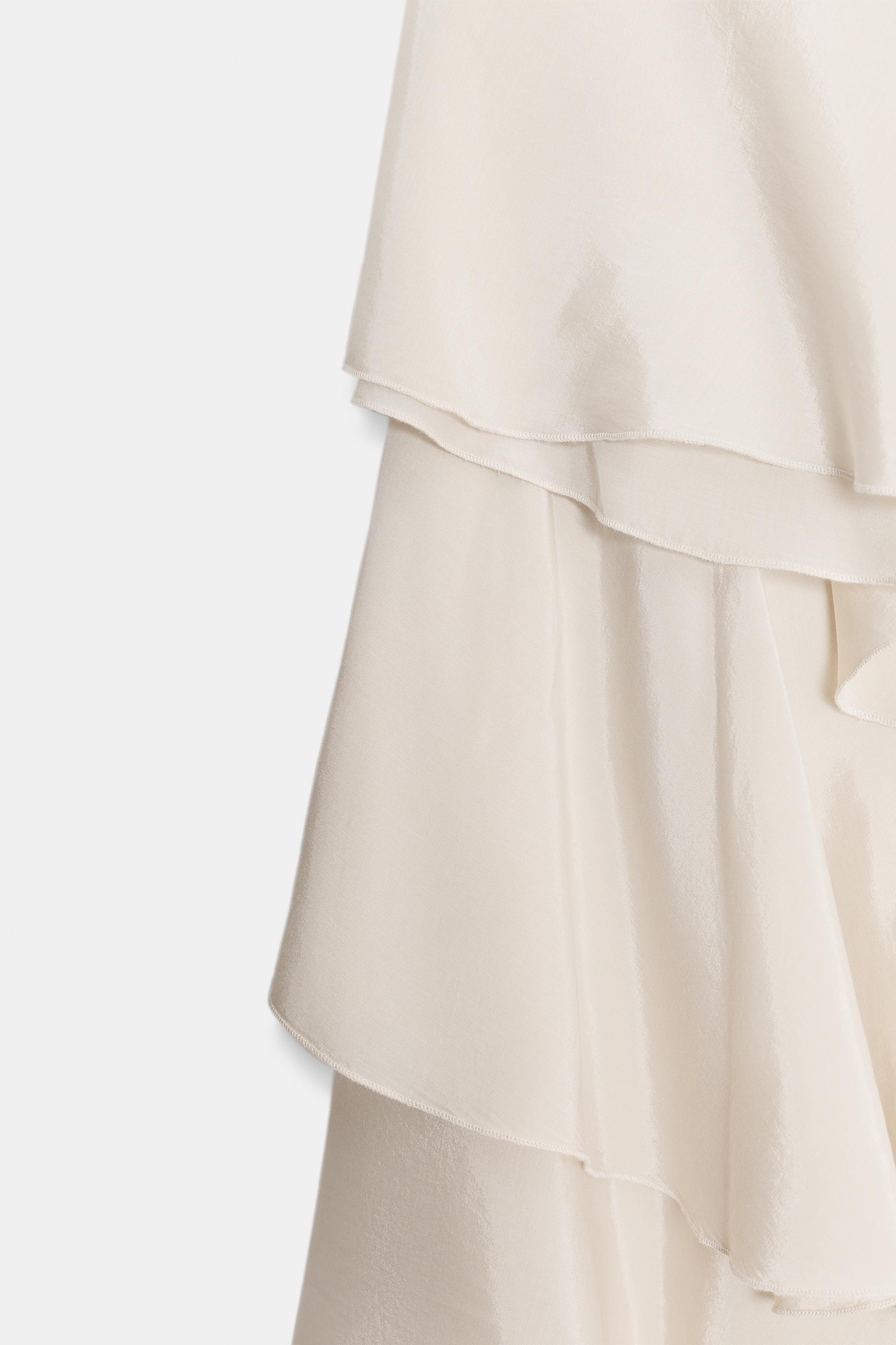 ZW COLLECTION FLOWY RUFFLED SKIRT