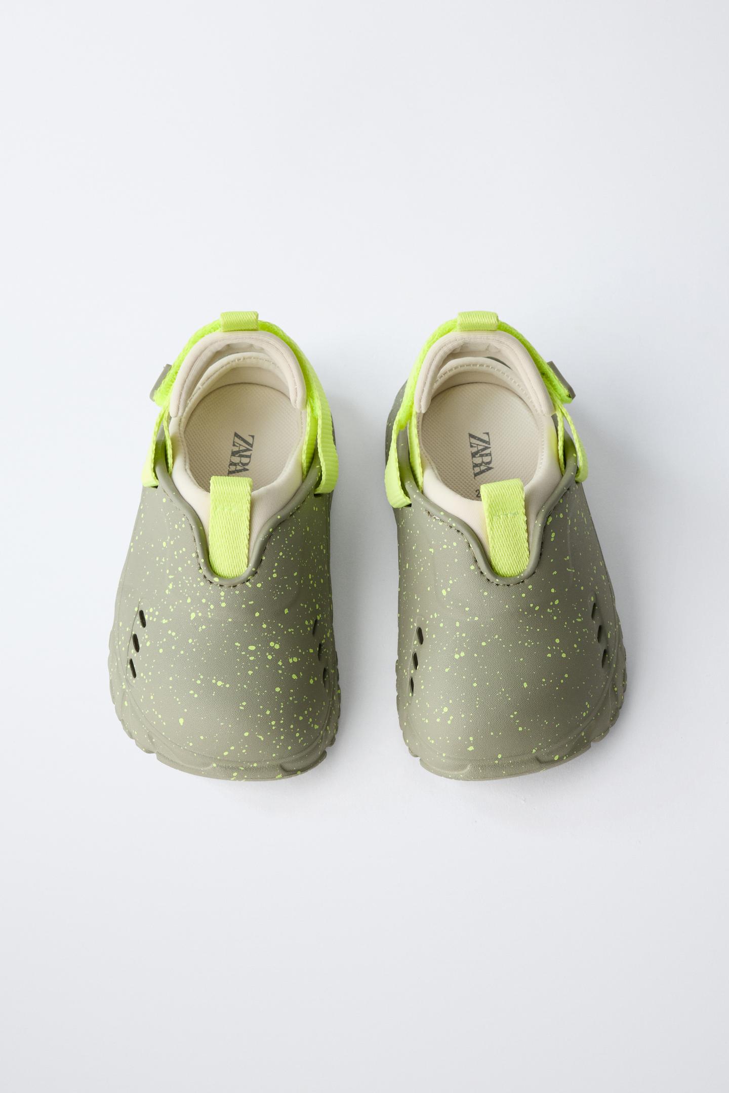 Детские сабо Zara Sport Clogs, цвет: Разноцветный — фото 4
