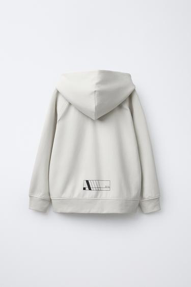 INTERLOCK SPORTY JACKET - Ecru by Zara - Image 1