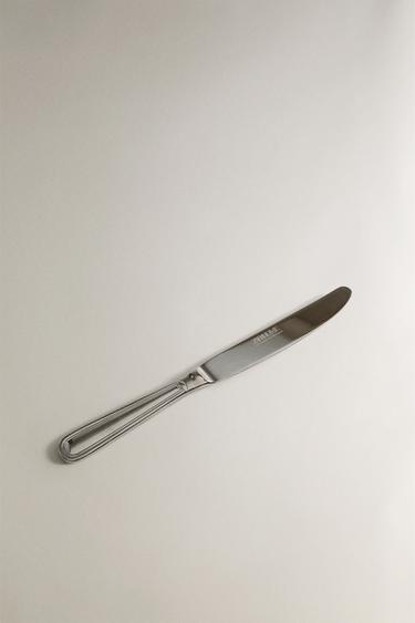 SHINY STEEL DESSERT KNIFE - Steel by Zara - Image 1