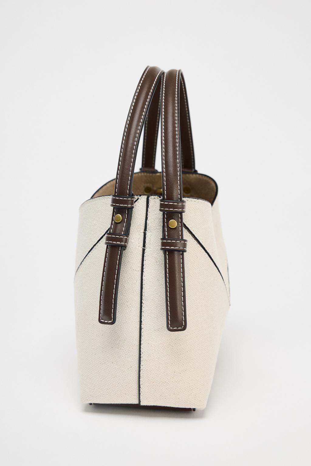 Thumbnail image for CONTRAST CANVAS MINI TOTE BAG