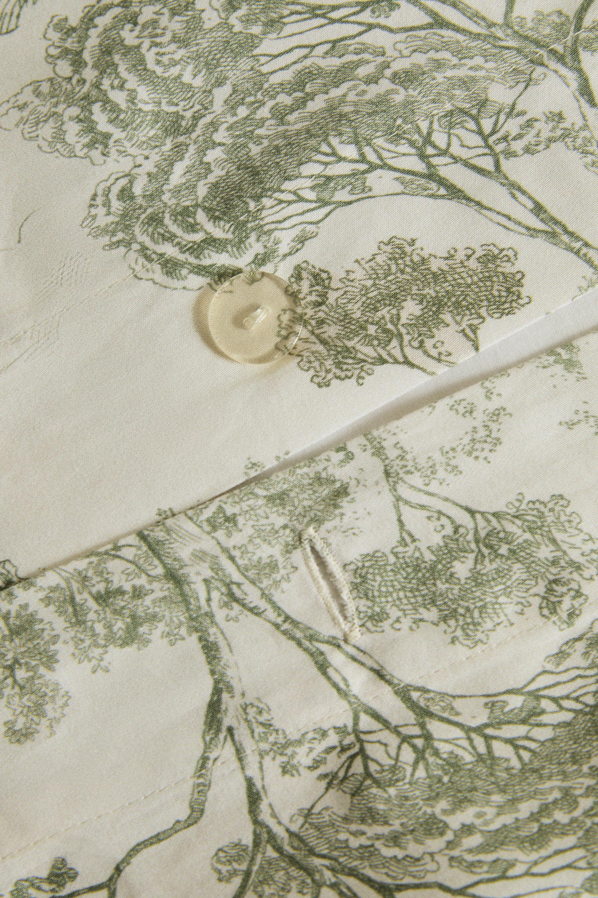 HOUSSE DE COUETTE TOILE JOUY SATIN (300 FILS)